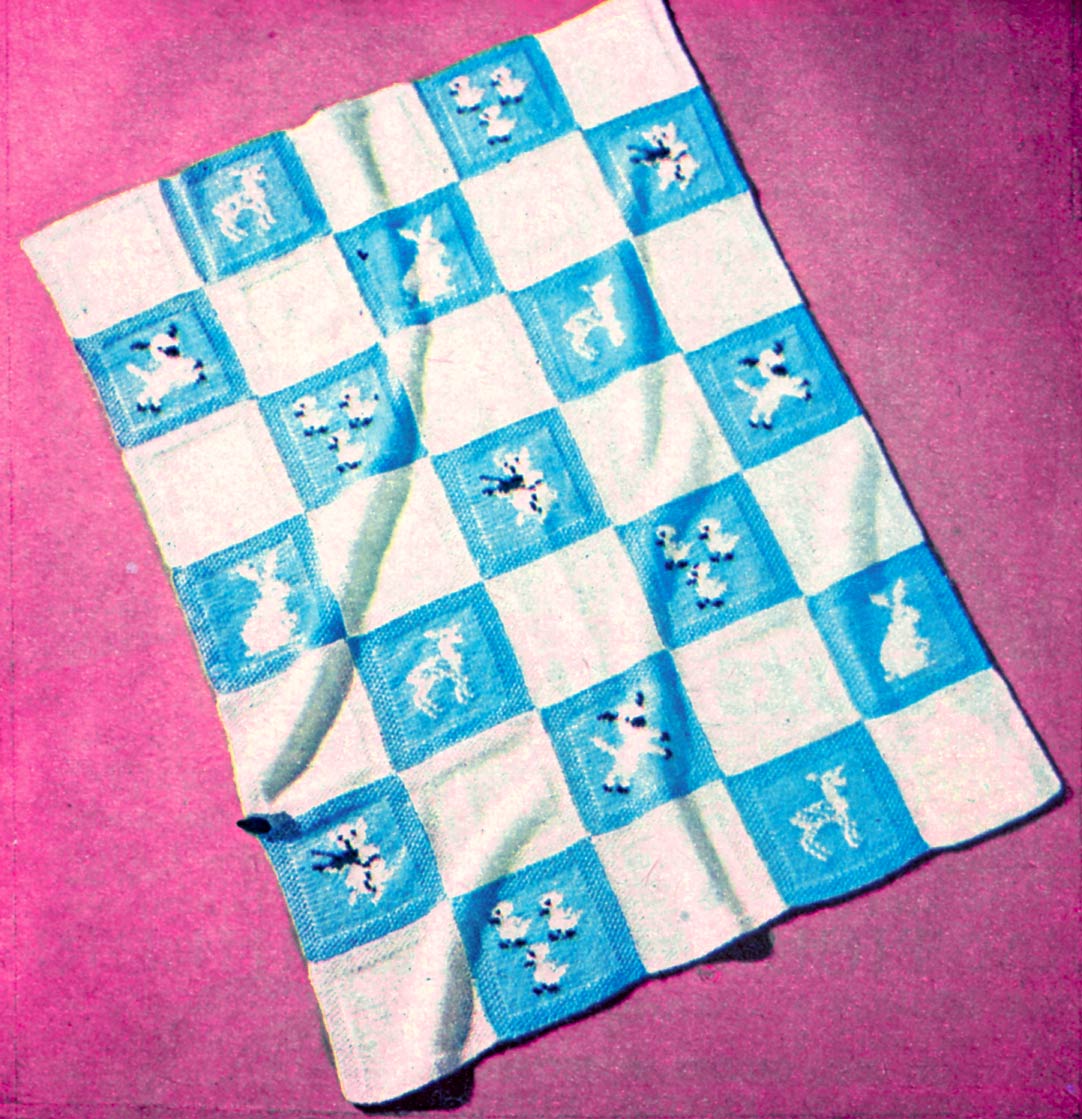 Playing Card, Colonial Rose and Baby Afghan Pattern