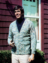 Ladies' Or Men's V-Neck Cardigan Pattern