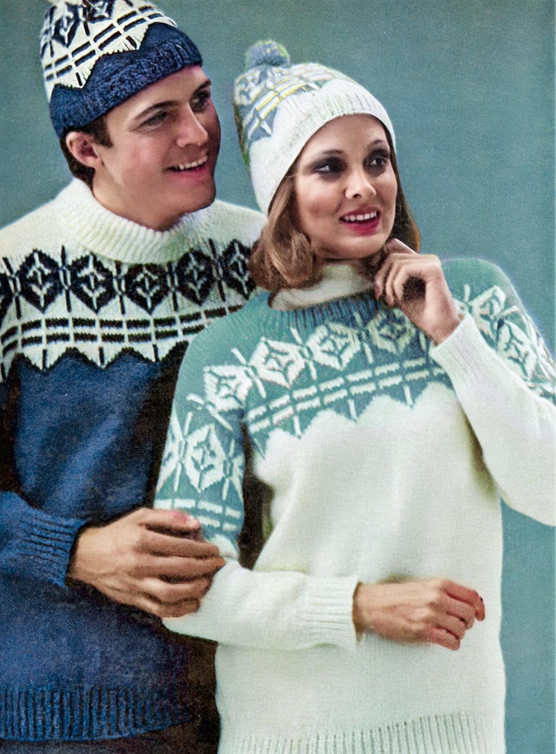 Ladies' & Men's Pullover & Toque Pattern