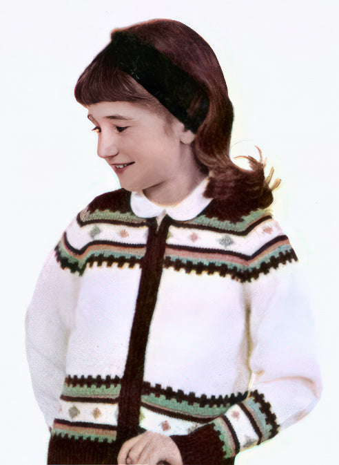 Modèle de cardigan ou de pull Lucerne