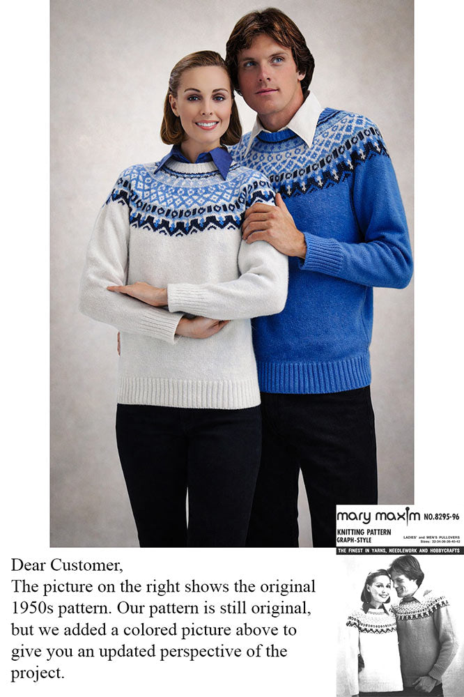 Patron de pull pour femme et homme