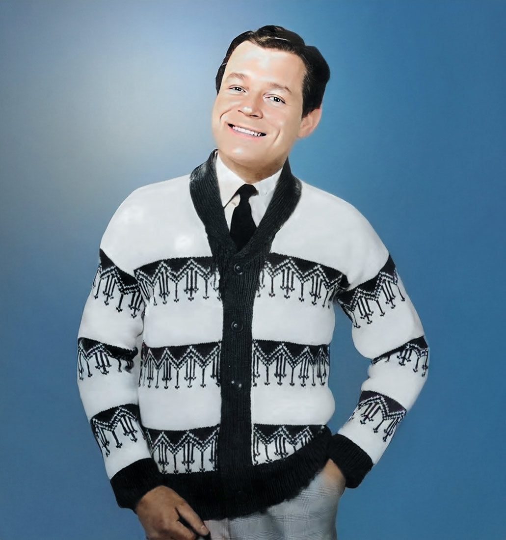 Larry Cardigan Pattern – Mary Maxim