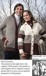 Modèle de cardigan pour hommes