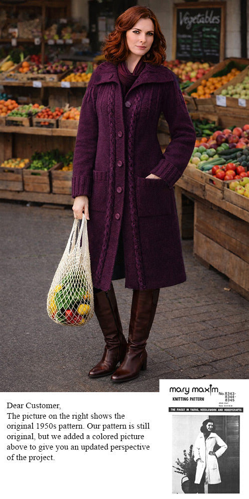 Aran Coat Pattern