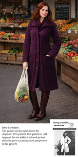 Aran Coat Pattern
