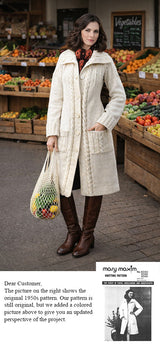 Aran Coat Pattern
