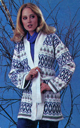 Patron de veste portefeuille pour femme