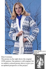 Patron de veste portefeuille pour femme