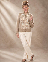 Modèle de cardigan Helga