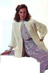 Patron de pull de veste pour femme