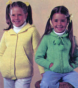 Patron de veste à capuche enfant