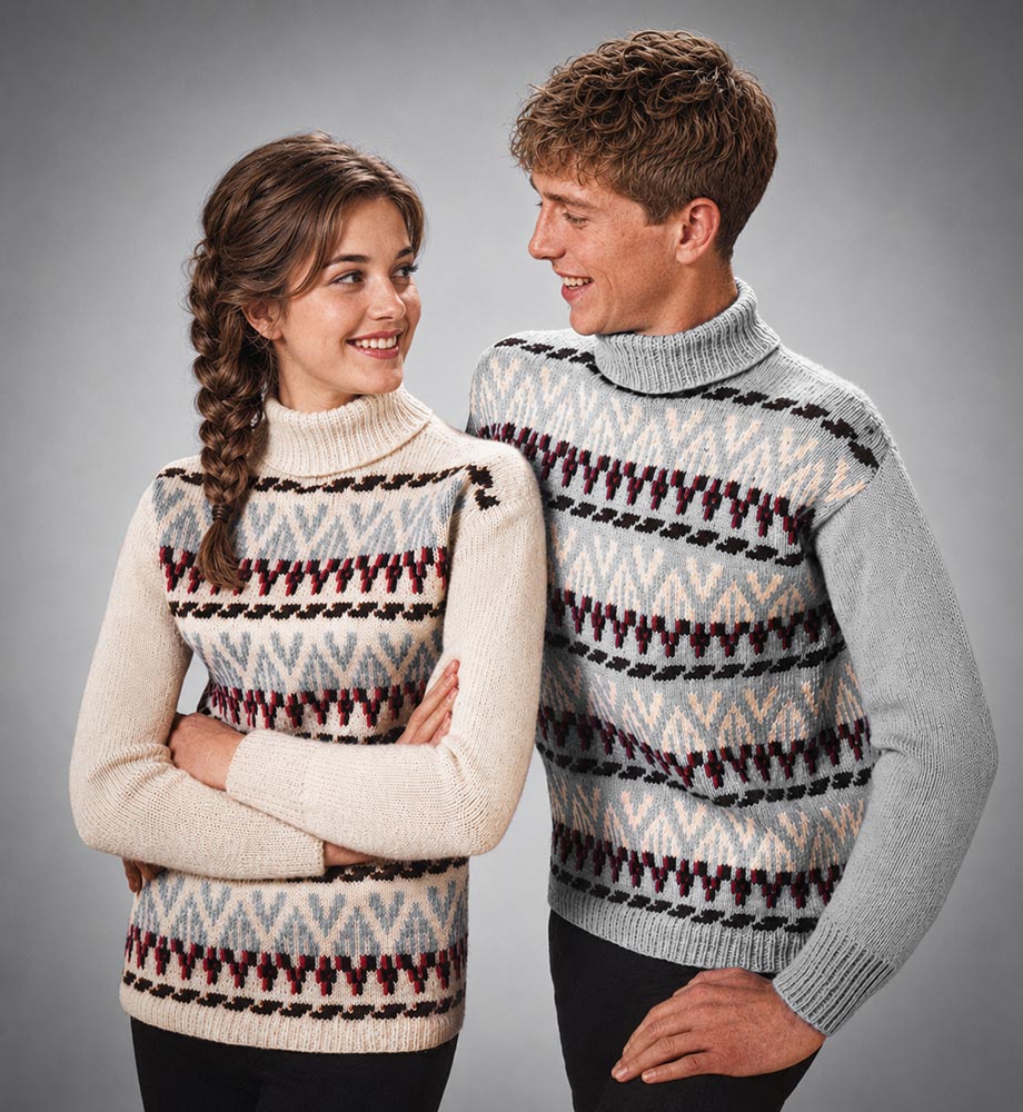 Chippewa Pullover Pattern – Mary Maxim