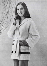 Ladies' Hooded Wrap Jacket Pattern