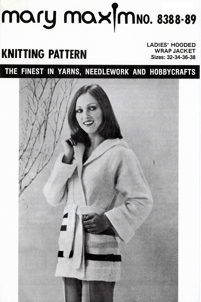 Ladies' Hooded Wrap Jacket Pattern