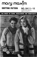 Hooded Wrap Sweater Pattern