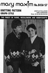 Argyle Pullover And Cardigan Pattern