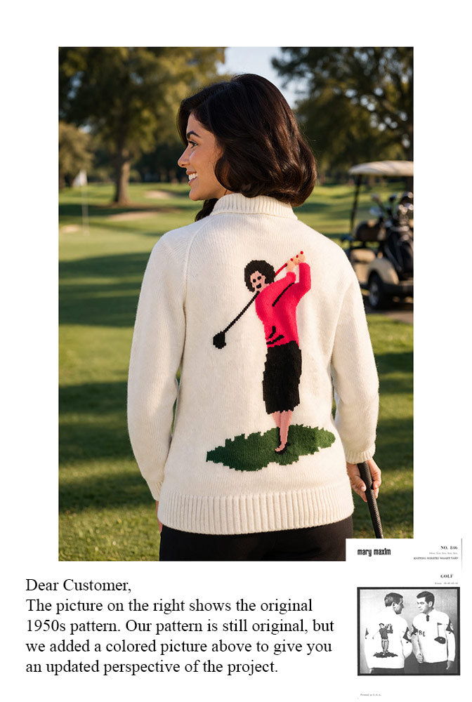 Modèle de cardigan de golf tricoté