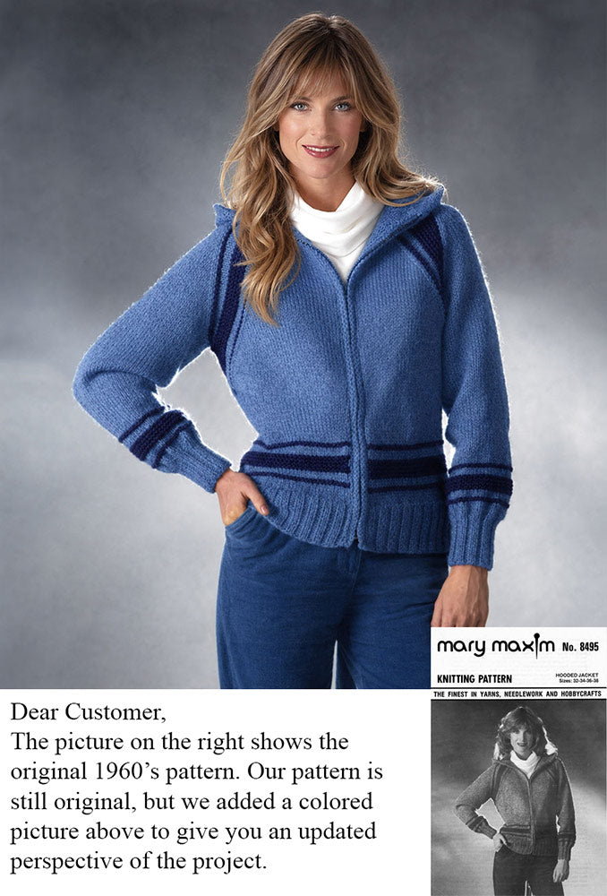 Ladie's Hooded Jacket Pattern