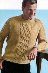 Bold 'N Brawny Men's Pullover Pattern