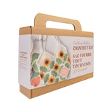 Sunflower Crochet Tote Bag