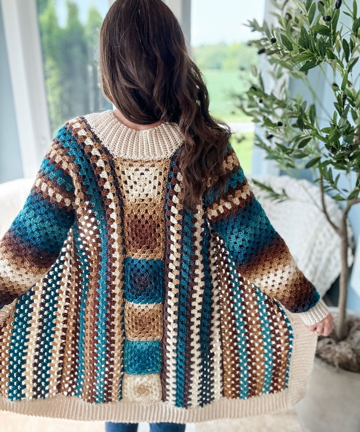 Cascade Mountain Long Cardigan – Mary Maxim
