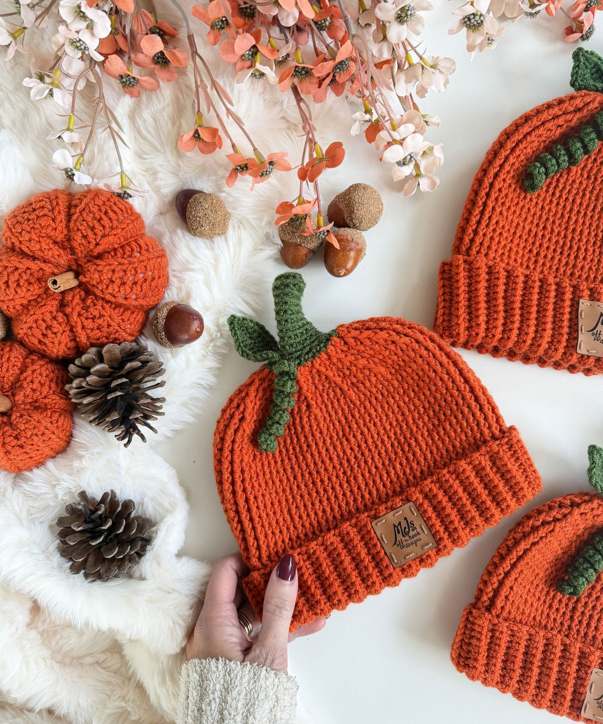 Pumpkin Patch Crochet Hat