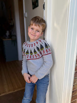 Children's Twinkling Trees Sweater