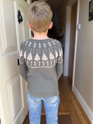 Children's Twinkling Trees Sweater