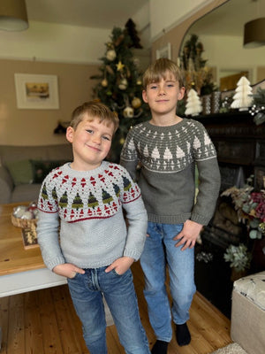 Children's Twinkling Trees Sweater
