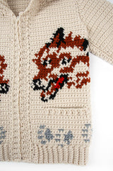 Crochet Wolf Cardigan Kit | Project Hail Mary Fox Sweater