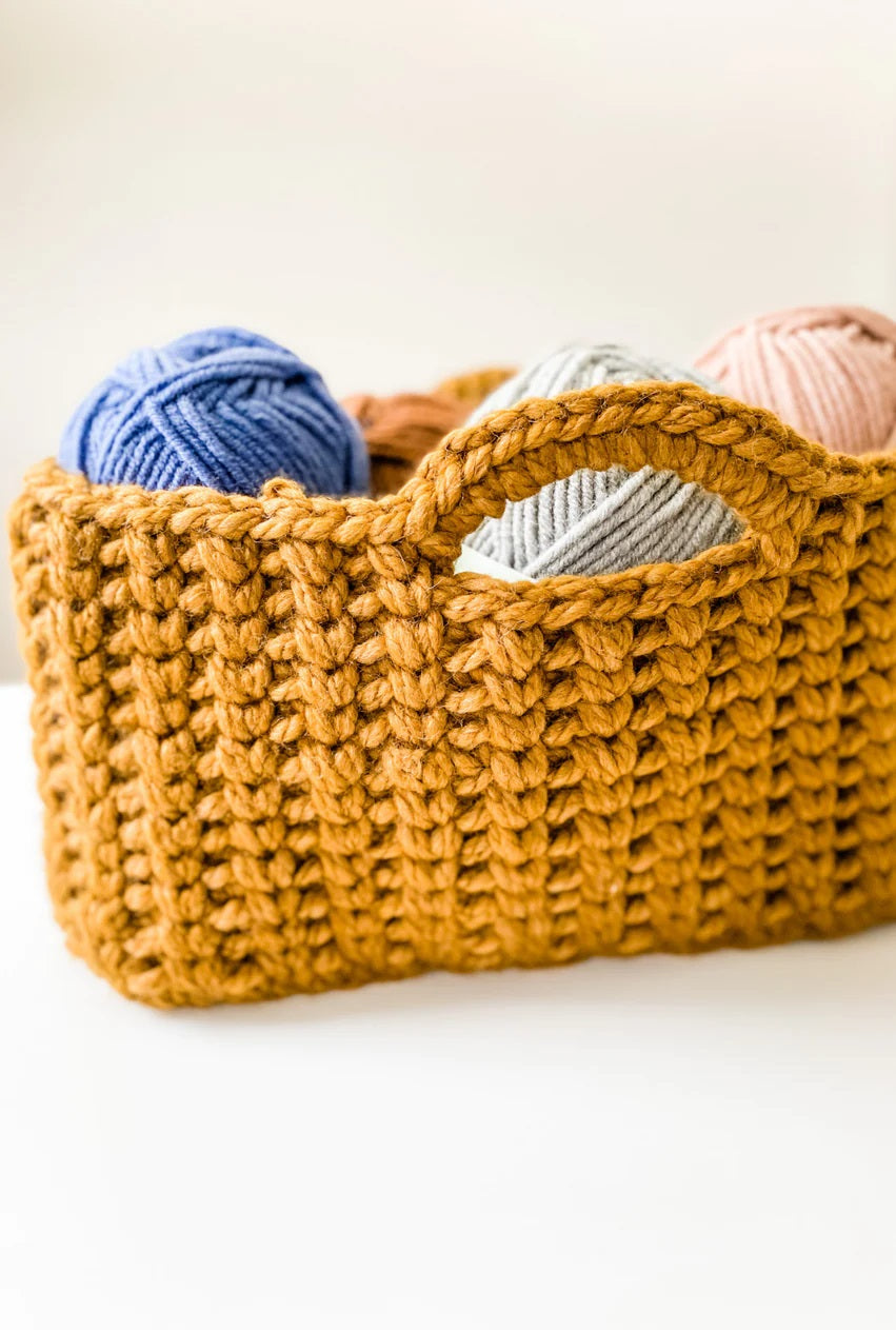 Jessie Stach Crochet Basket