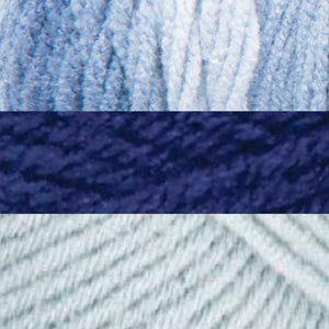 Gris clair/bleu marine doux/bleu véritable