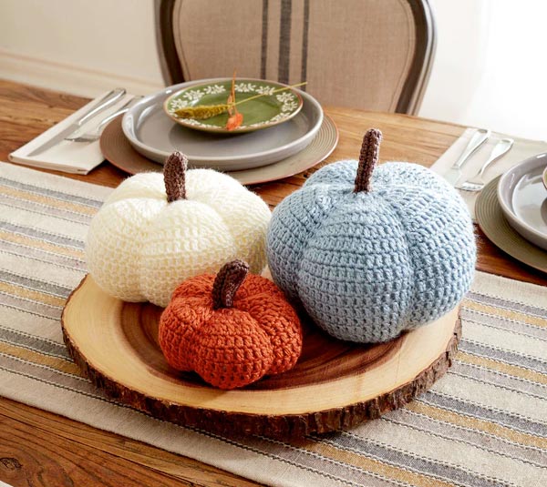 Harvest Crochet Pumpkins