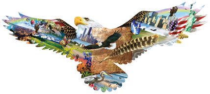 As The Eagle Flies Jigsaw Puzzle