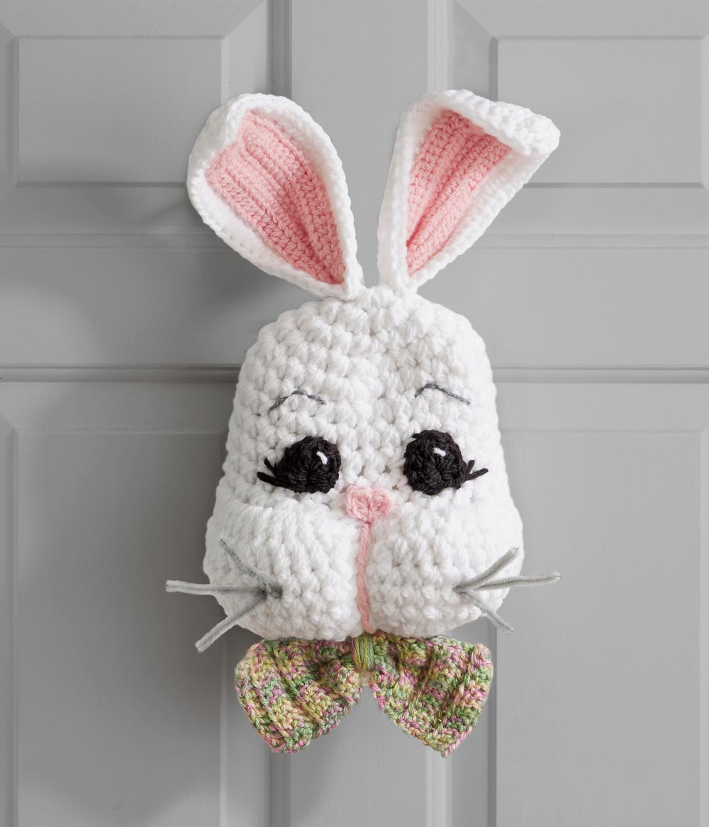 Spring Bunny Door Hanger – Mary Maxim