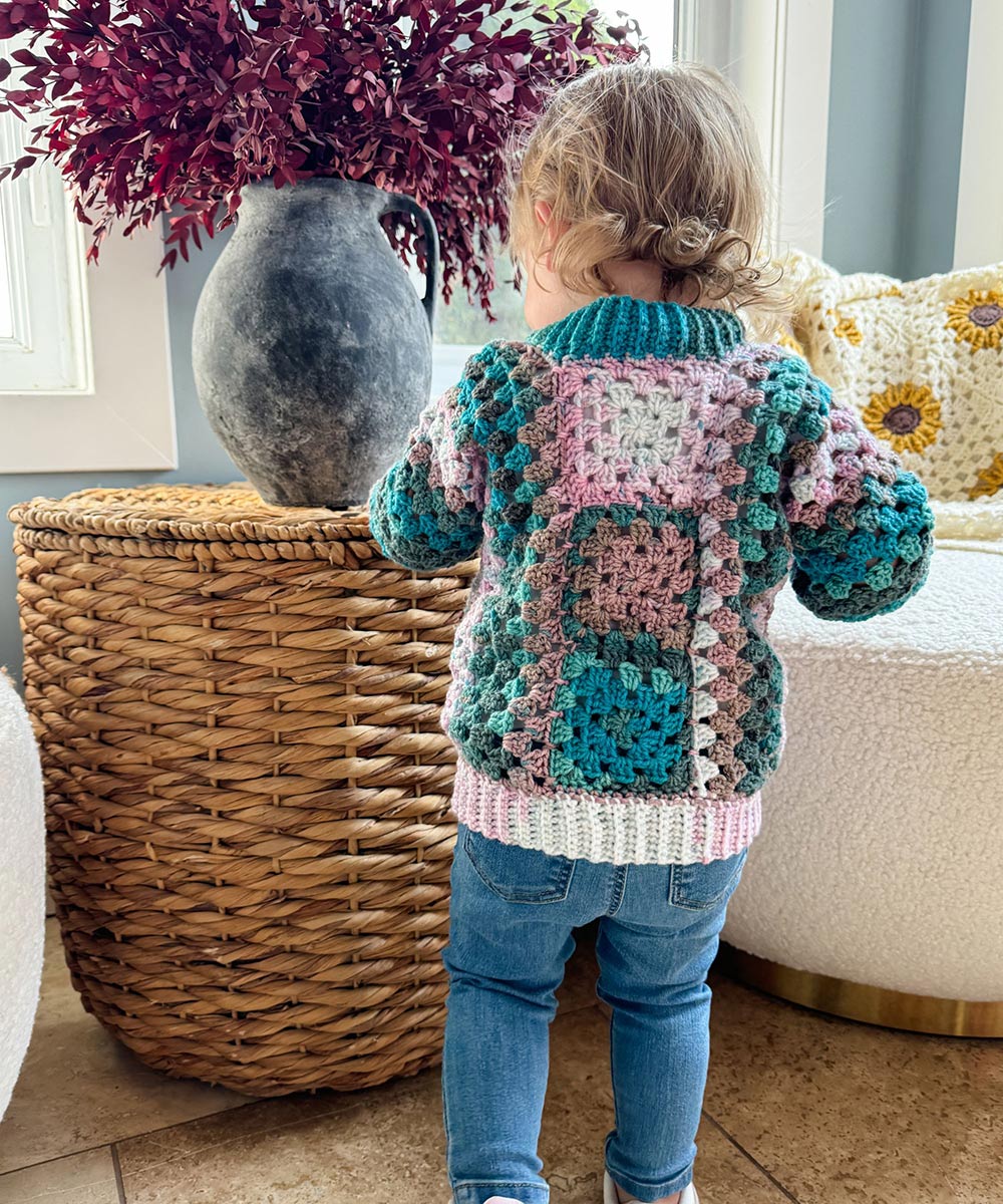 Children's Cascade Cardigan – Mary Maxim