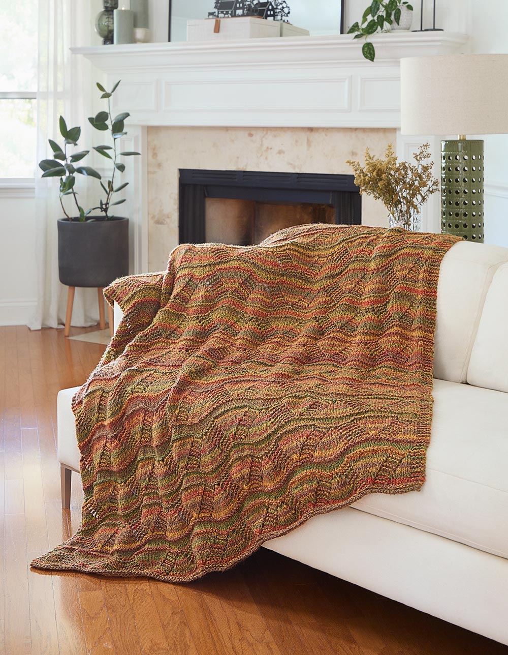 Wistful Waves Blanket – Mary Maxim