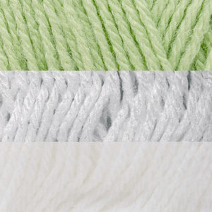 Hoja/Gris claro/Blanco