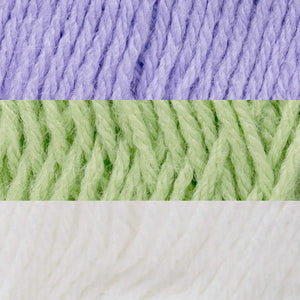 Ciruela suave/Hoja/Blanco