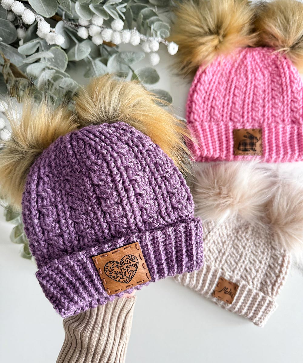 Cuddle Cables Crochet Beanie – Mary Maxim