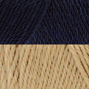 Dark Country Blue/Bone