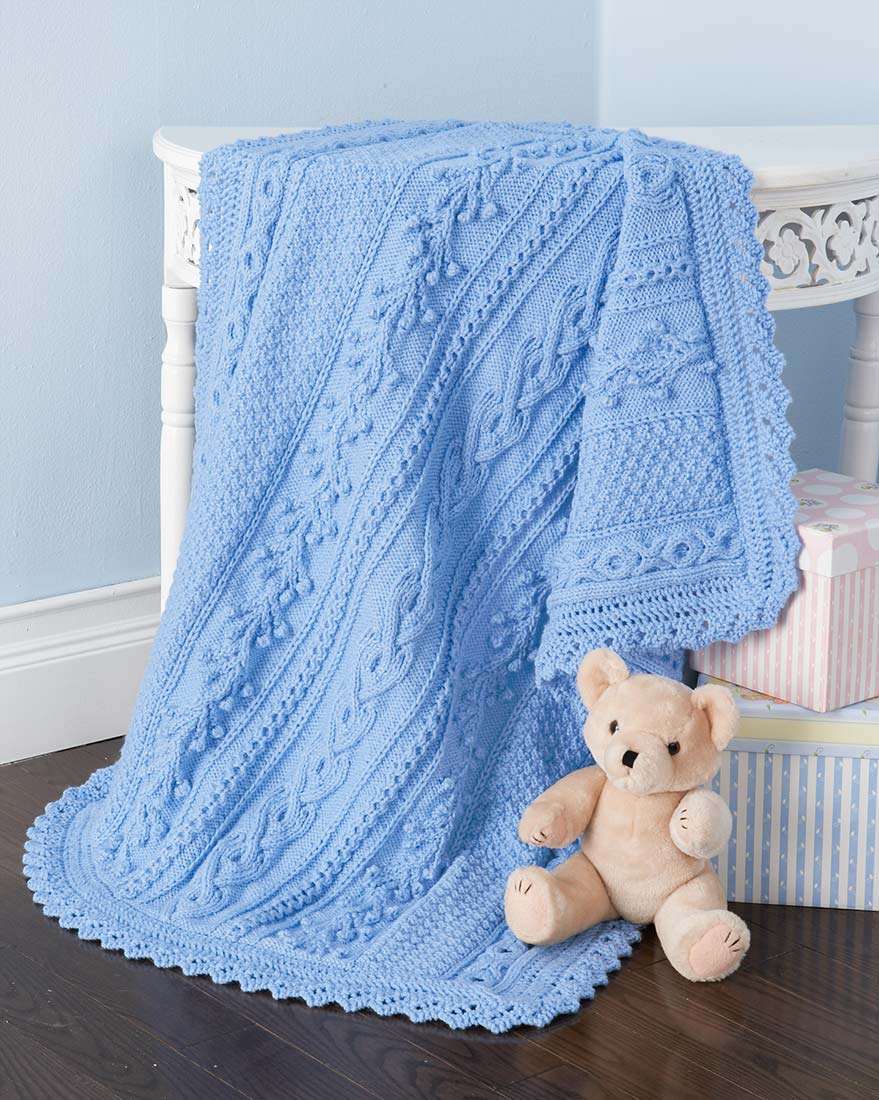 Lovey Baby Blanket Pattern