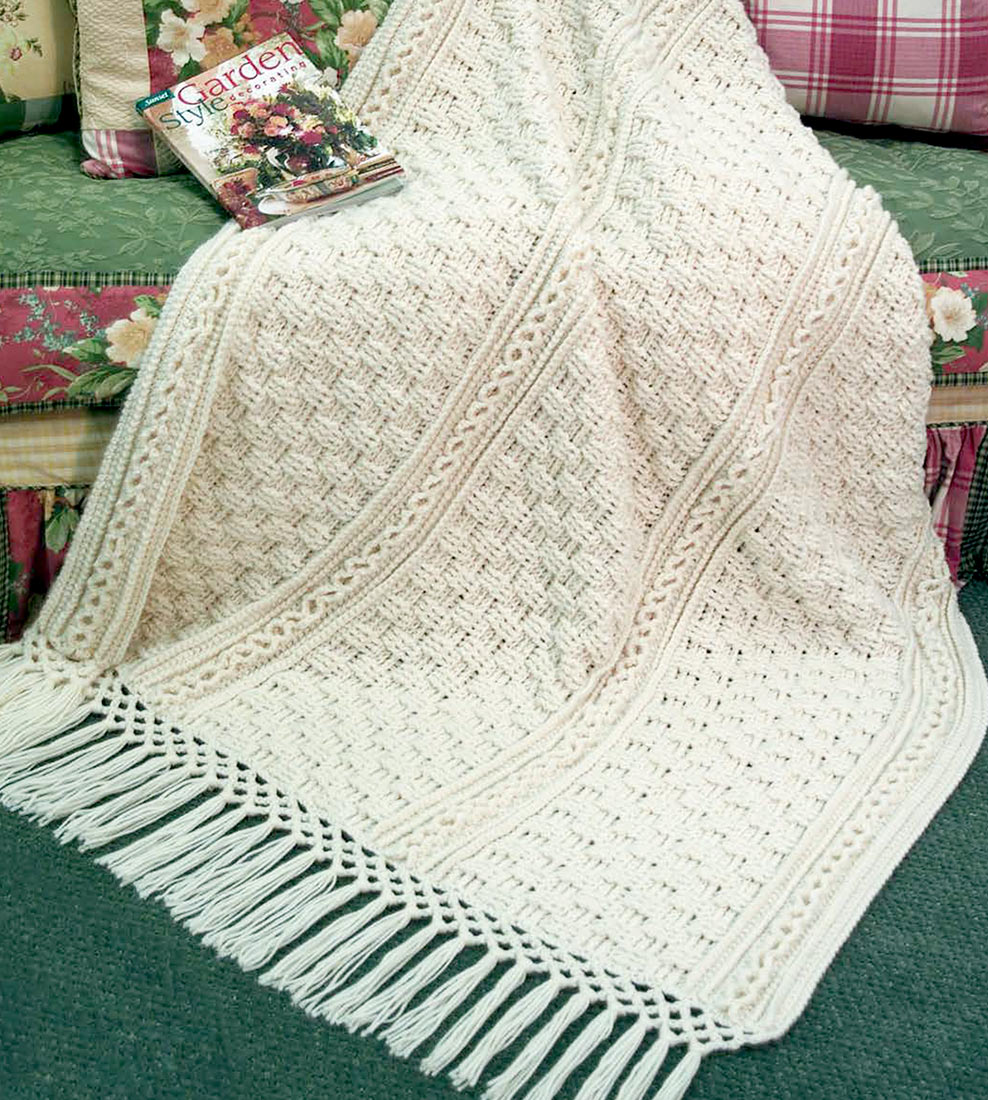 Aran Blanket Pattern