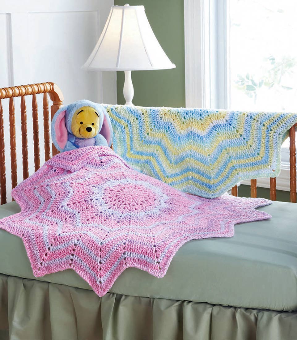 Baby Cuddles Blanket Pattern – Mary Maxim
