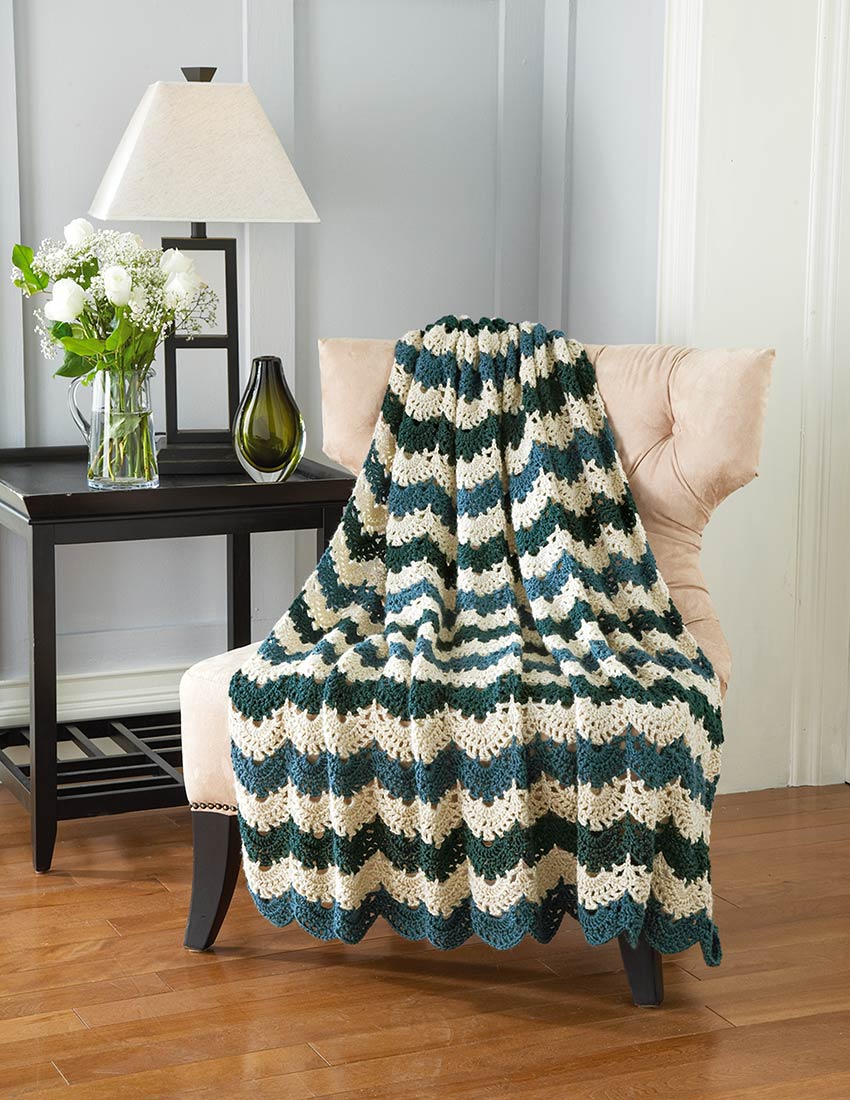 Lace Delight Throw Pattern