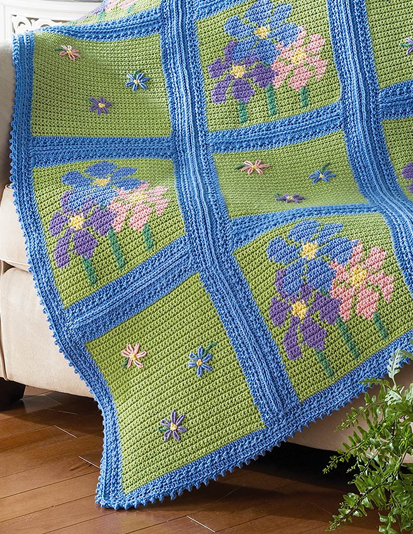 Summer Garden Afghan Pattern