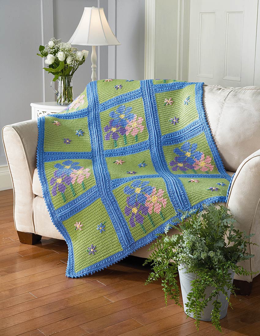 Summer Garden Afghan Pattern