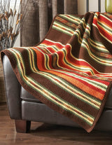 Autumn Harvest Throw Pattern