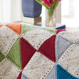 Bold Bowties Knit Blanket