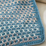 Caned Stitch Crochet Throw